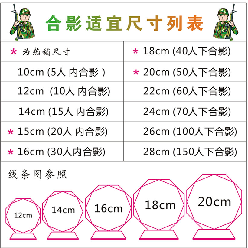 退伍军人纪念品 赠老兵奖杯 -080(图7)