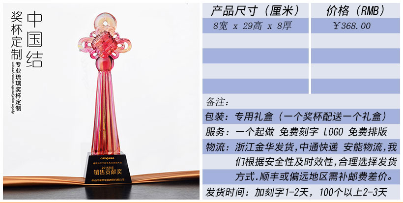 现货金属树脂水晶奖杯奖牌挂牌尺寸价格合集(图156)