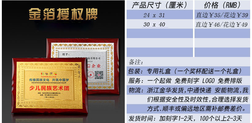 现货金属树脂水晶奖杯奖牌挂牌尺寸价格合集(图226)